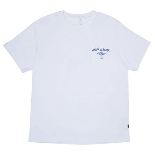 Camiseta Masculina Rip Curl Fade Out Icon Art BIG BRANCO-0419MTE- -1-